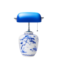 Porcelain Banker’s Lamp