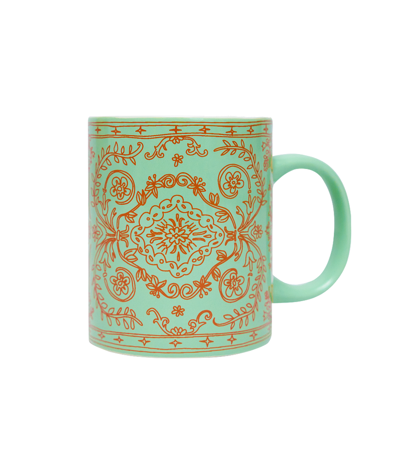 Doodle Persian Mug Mint