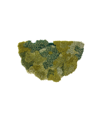 Moss Rug Green