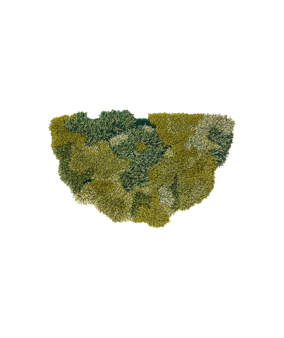 Moss Rug Green