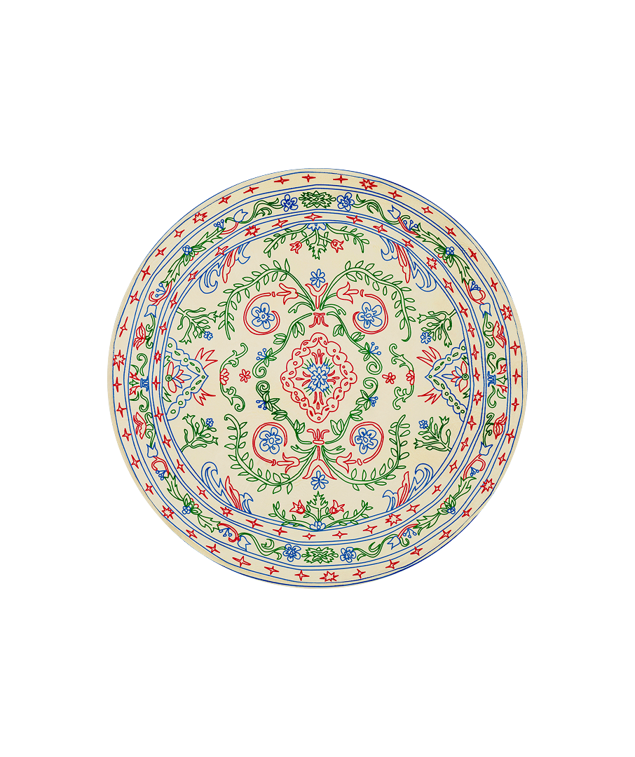 Doodle Persian Rug B-type Multi