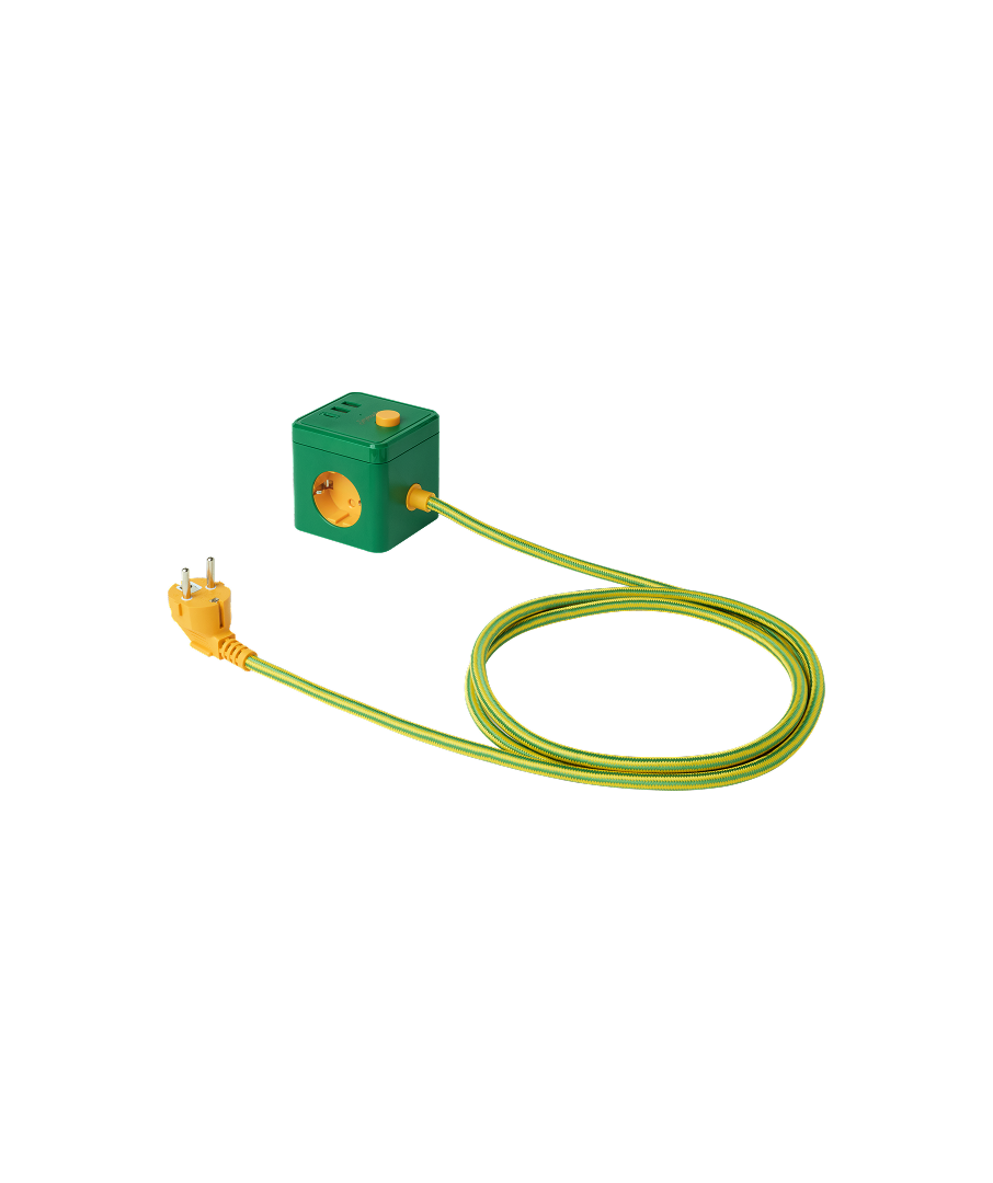 Cube Multi Plug Green