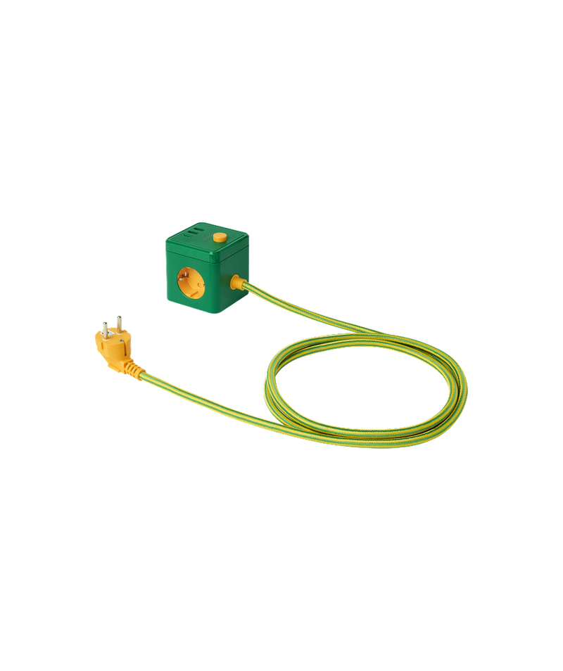Cube Multi Plug Green