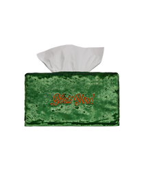 Velvet Tissue Case Green