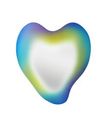 Liquified Gradient Mirror Blue