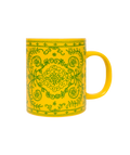 Doodle Persian Mug Yellow