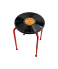 Vinyl Stool Red