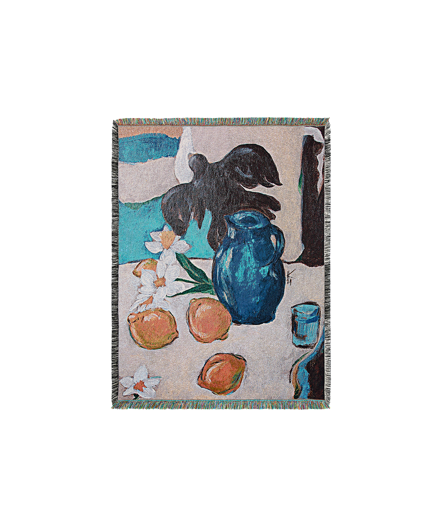 [WWF X SAY TOUCHÉ] Woven Blanket by Nina Koltchitskaia (Bird)