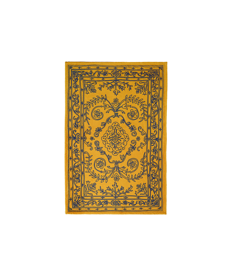 Doodle Persian Blanket Yellow