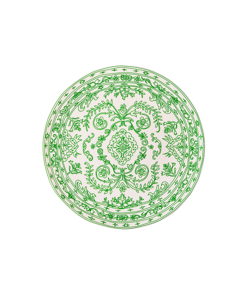 Doodle Persian Plate Ivory