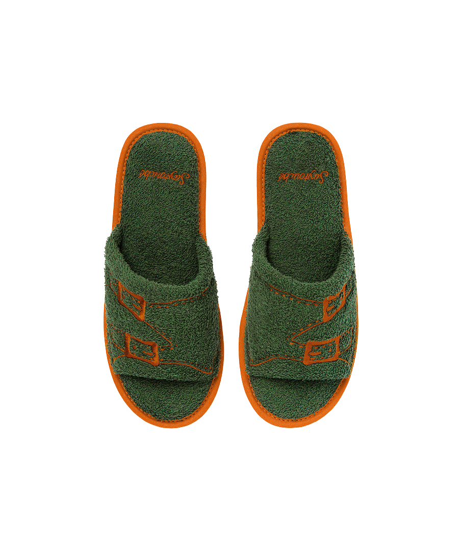 Buckle Room Shoes Green 2sizes