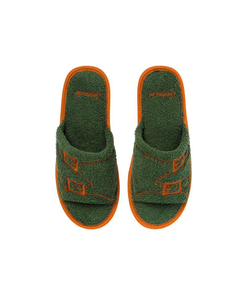 Buckle Room Shoes Green 2sizes
