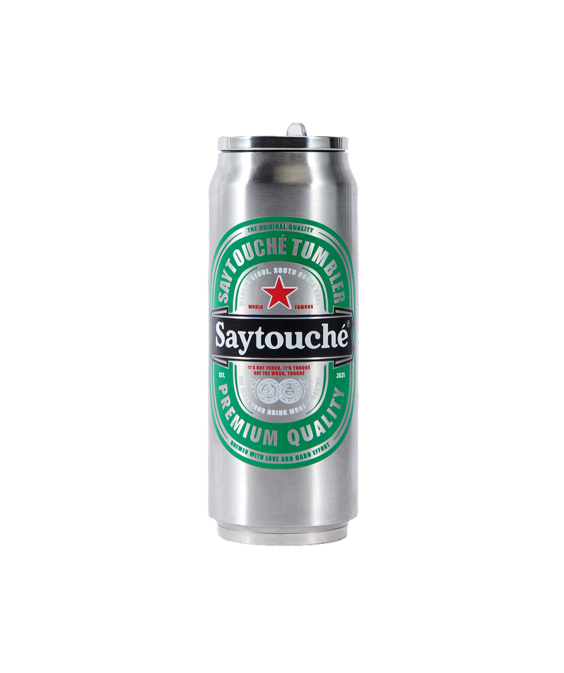 Beer Can Tumbler Green