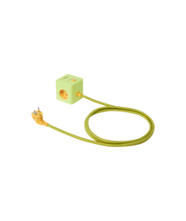 Cube Multi Plug Pastel Green