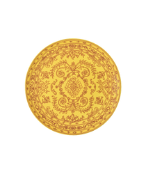 Doodle Persian Plate Yellow