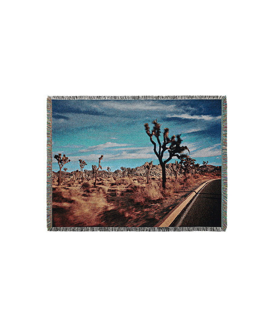 [WWF X SAY TOUCHÉ] Woven Blanket by Kigon Kwak Blanket (Road)