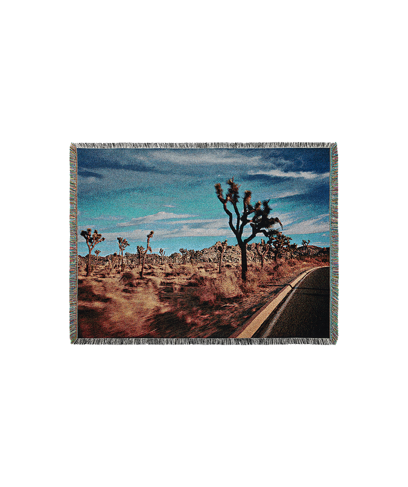 [WWF X SAY TOUCHÉ] Woven Blanket by Kigon Kwak Blanket (Road)
