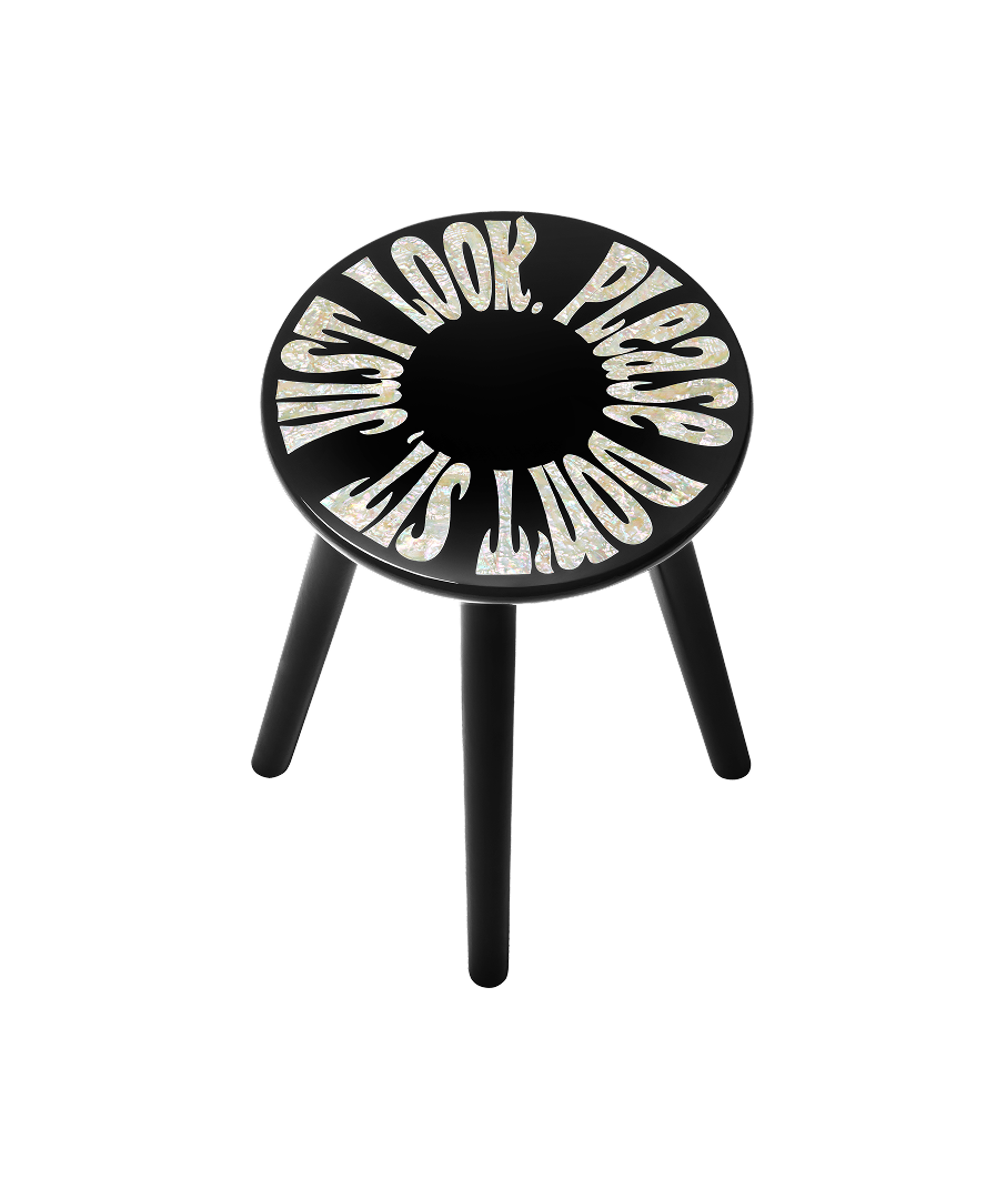 Jagae Stool Black