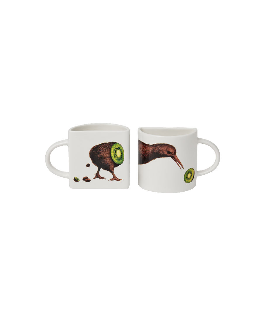 Kiwi Half Mug Set