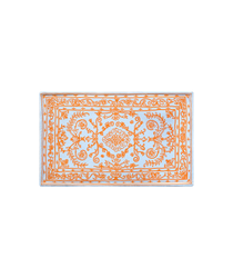 Doodle Persian Rug A-type Sky Blue