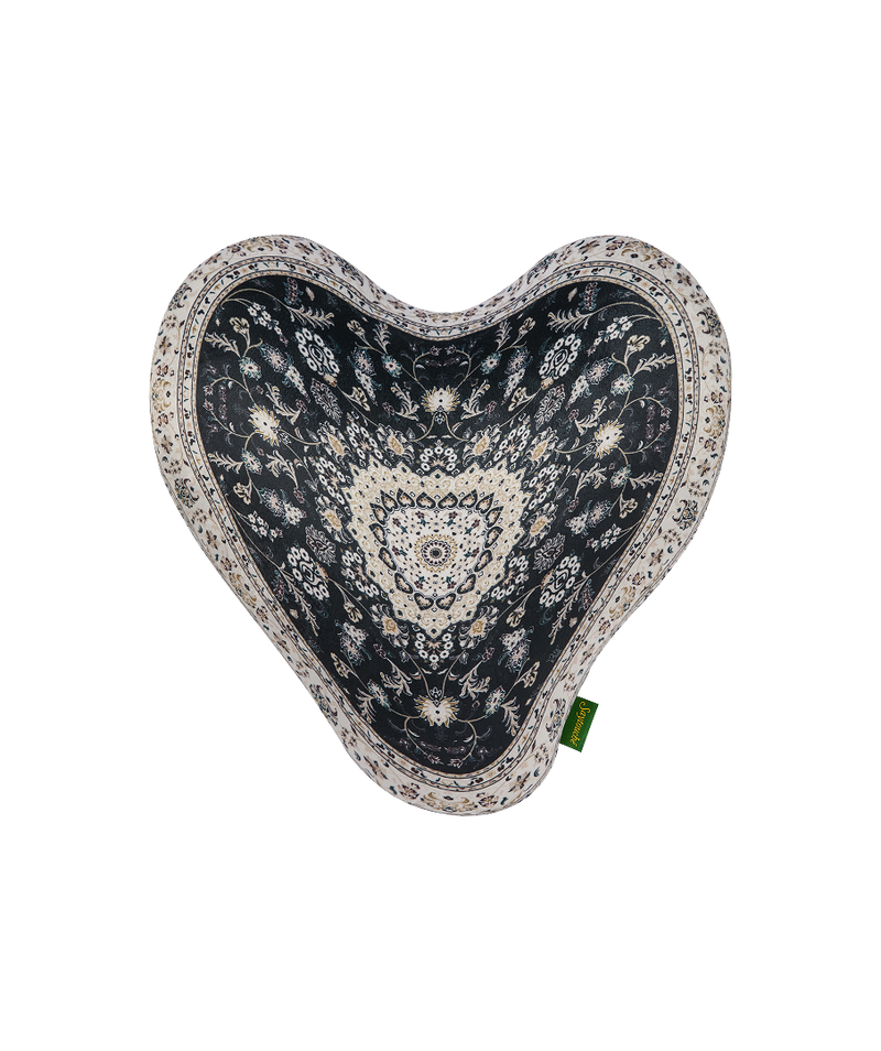 Liquified Persian Cushion Black