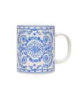 Doodle Persian Mug Blue