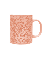Doodle Persian Mug Peach