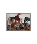 [WWF X SAY TOUCHÉ] Woven Blanket by Nicolas Jullien (Dog)