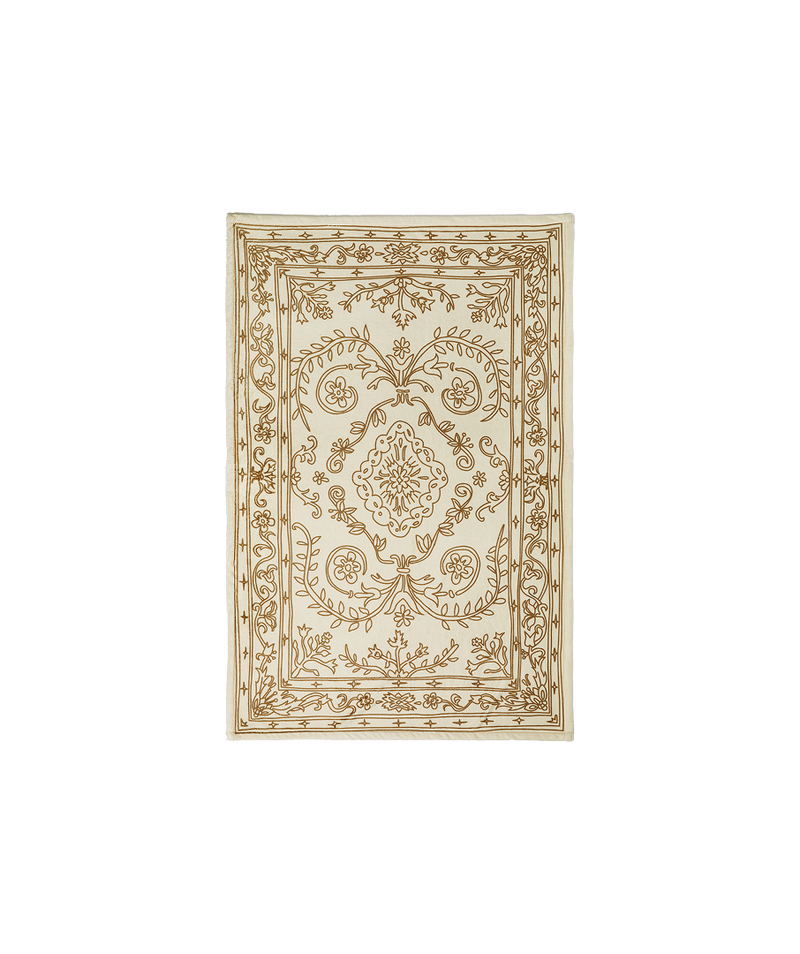 Doodle Persian Blanket Ivory