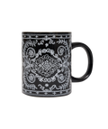 Doodle Persian Mug Black