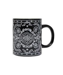 Doodle Persian Mug Black