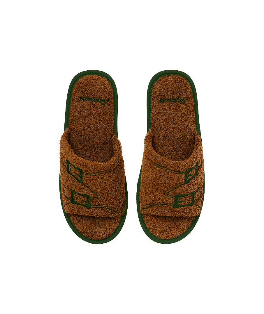 Buckle Room Shoes Brown 2sizes