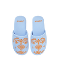 Doodle Persian Room Shoes Sky Blue 2sizes