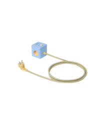 Cube Multi Plug Pastel Blue