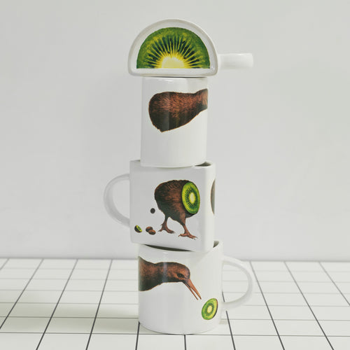 Kiwi Half Mug Set