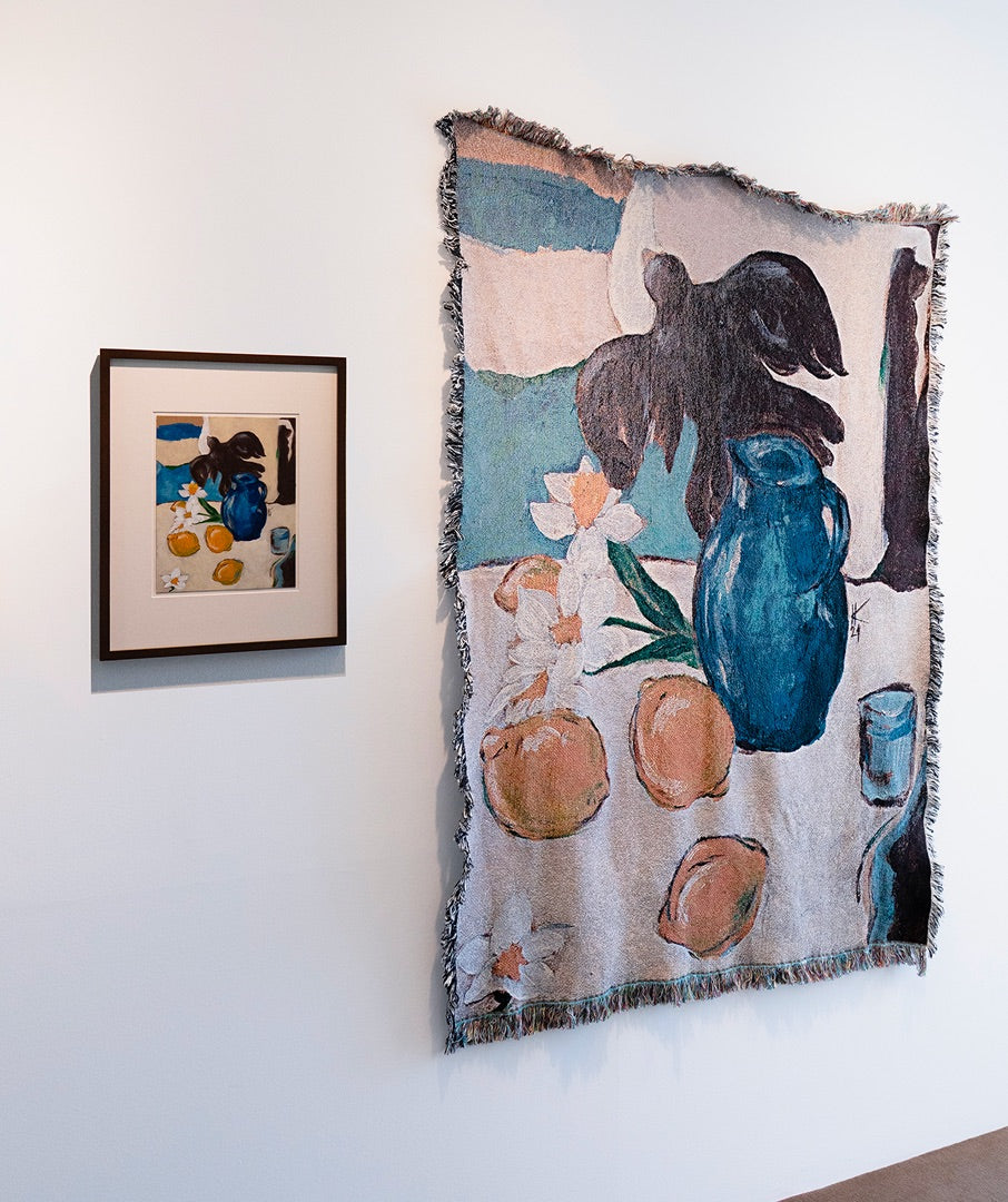 [WWF X SAY TOUCHÉ] Woven Blanket by Nina Koltchitskaia (Bird)
