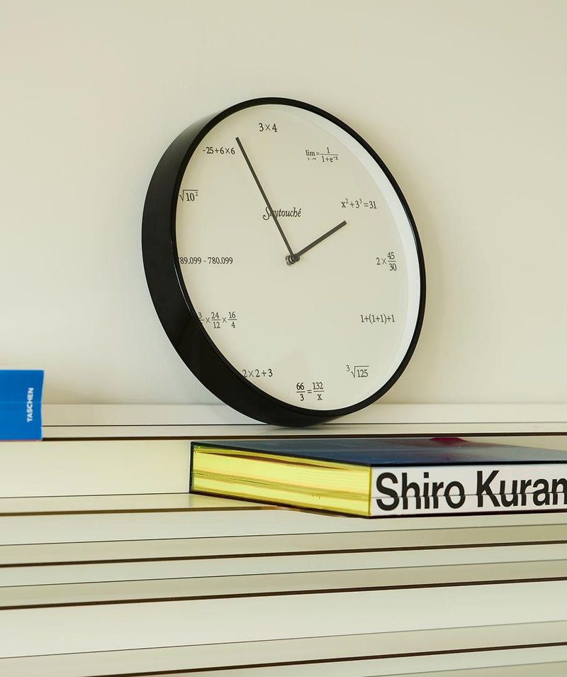 Quiz Wall Clock White