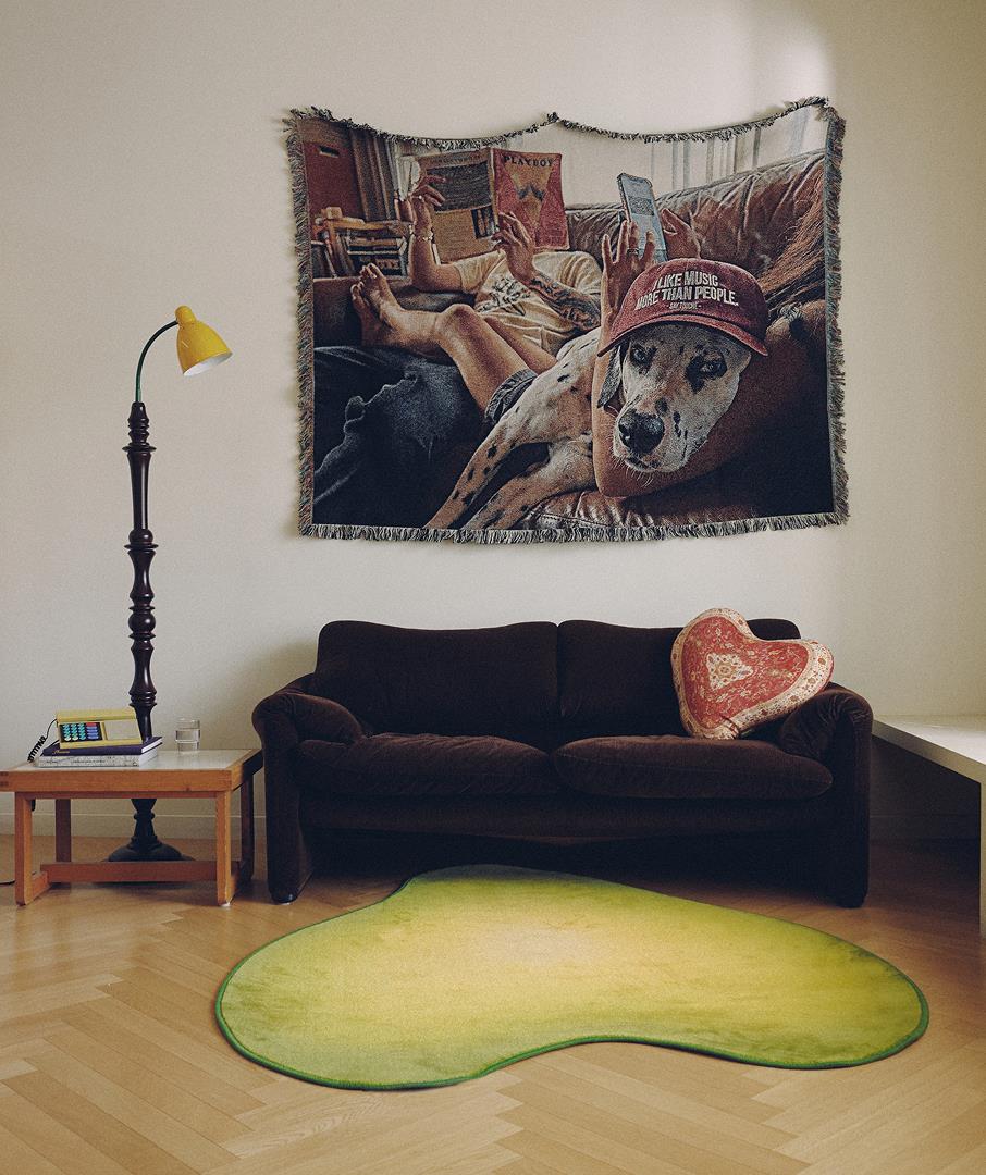 Photo Woven Blanket 01