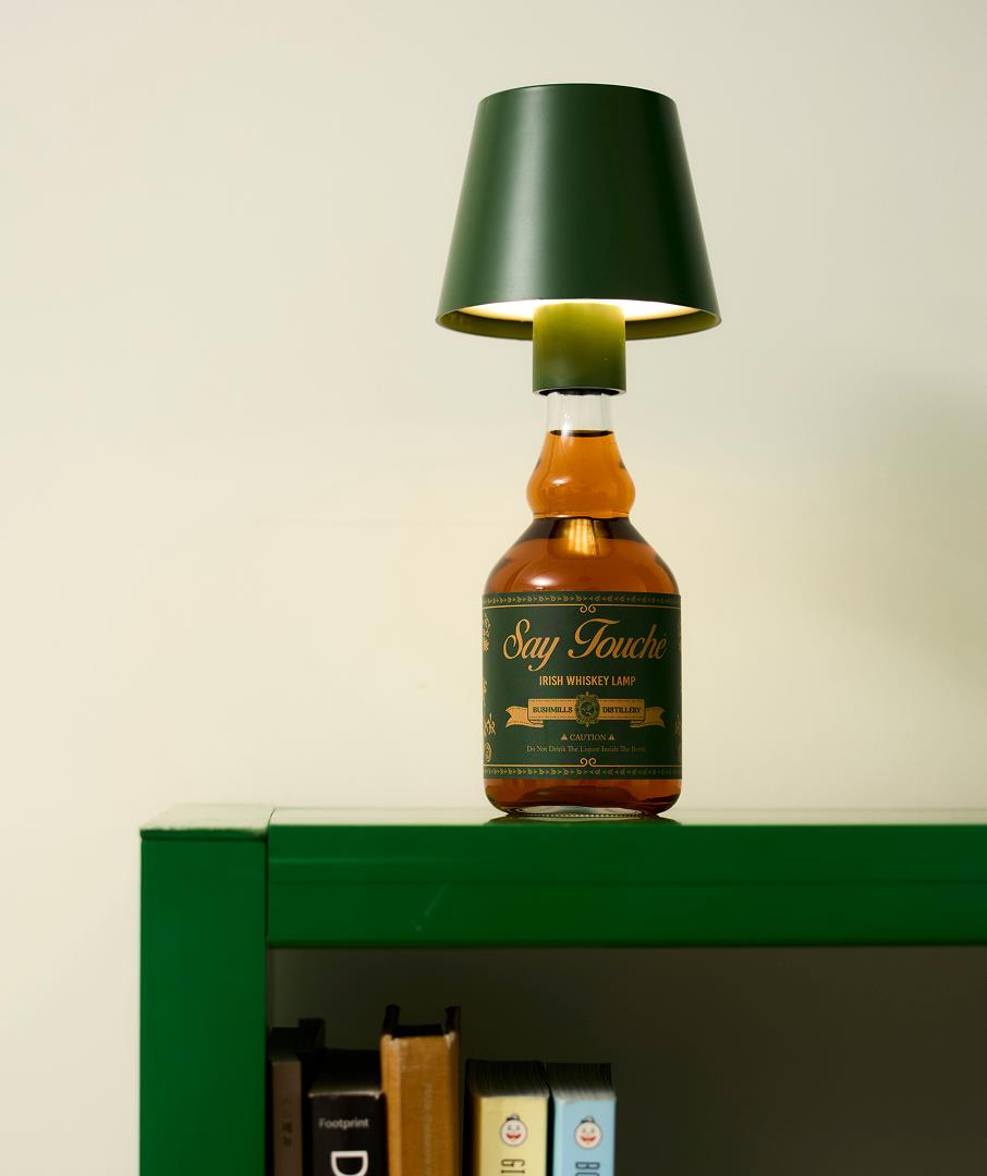 Whiskey Lamp Green