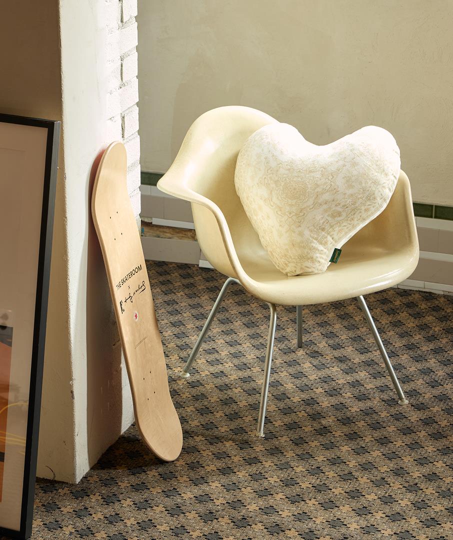 Liquified Persian Cushion Ivory