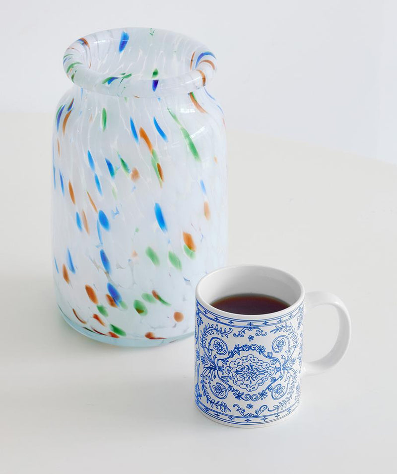 Doodle Persian Mug Blue