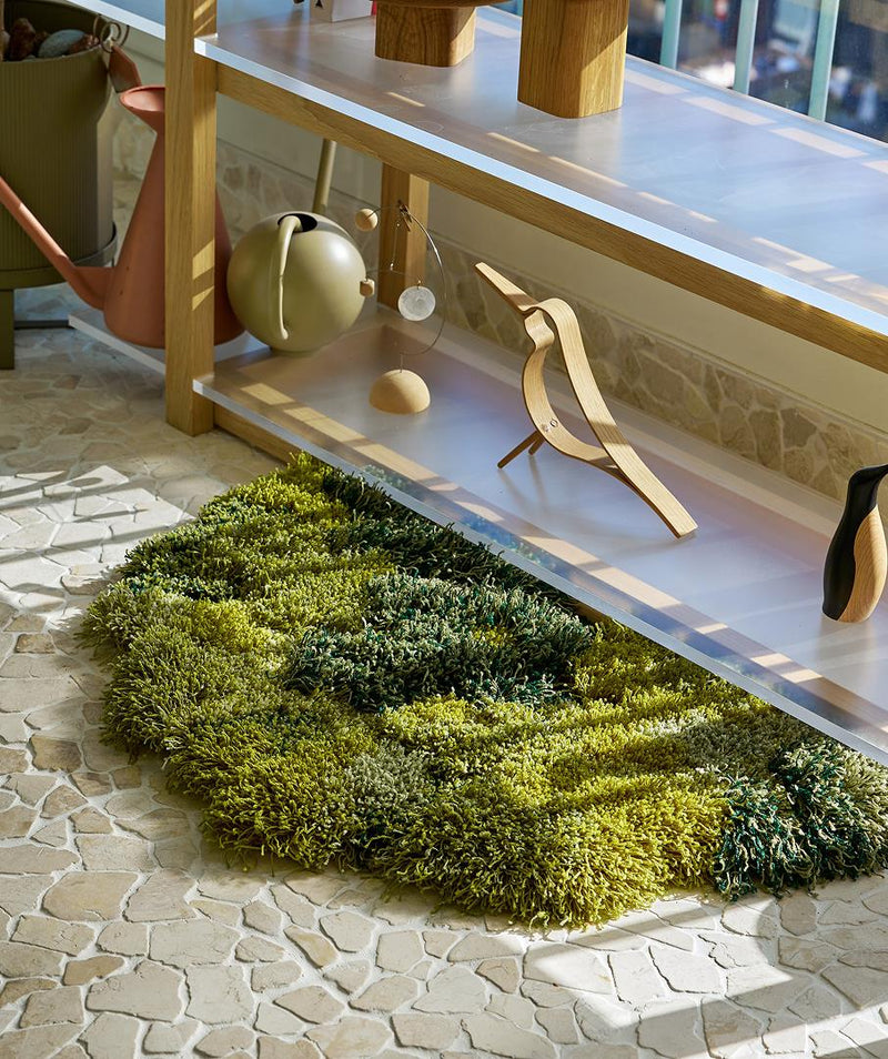 Moss Rug Green