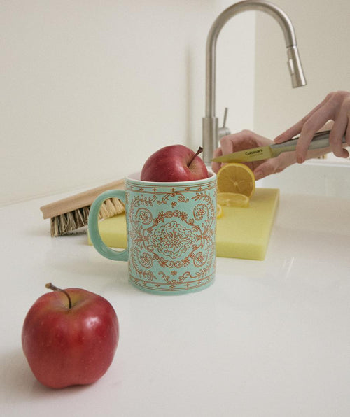Doodle Persian Mug Mint