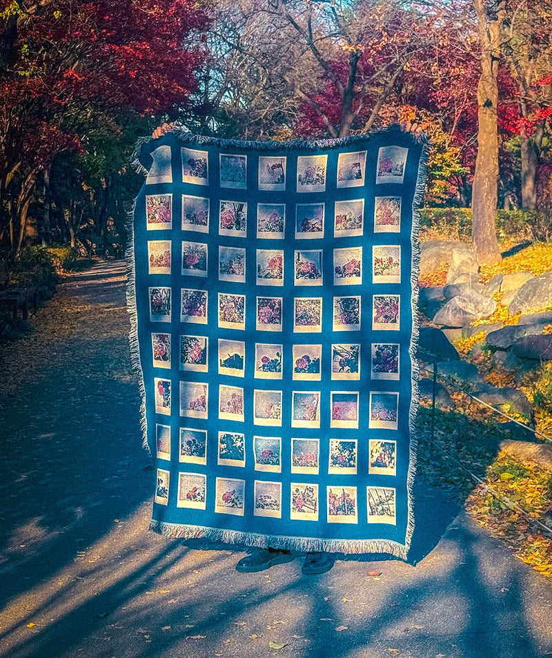 [WWF X SAY TOUCHÉ] Woven Blanket by Jiyong Yoon