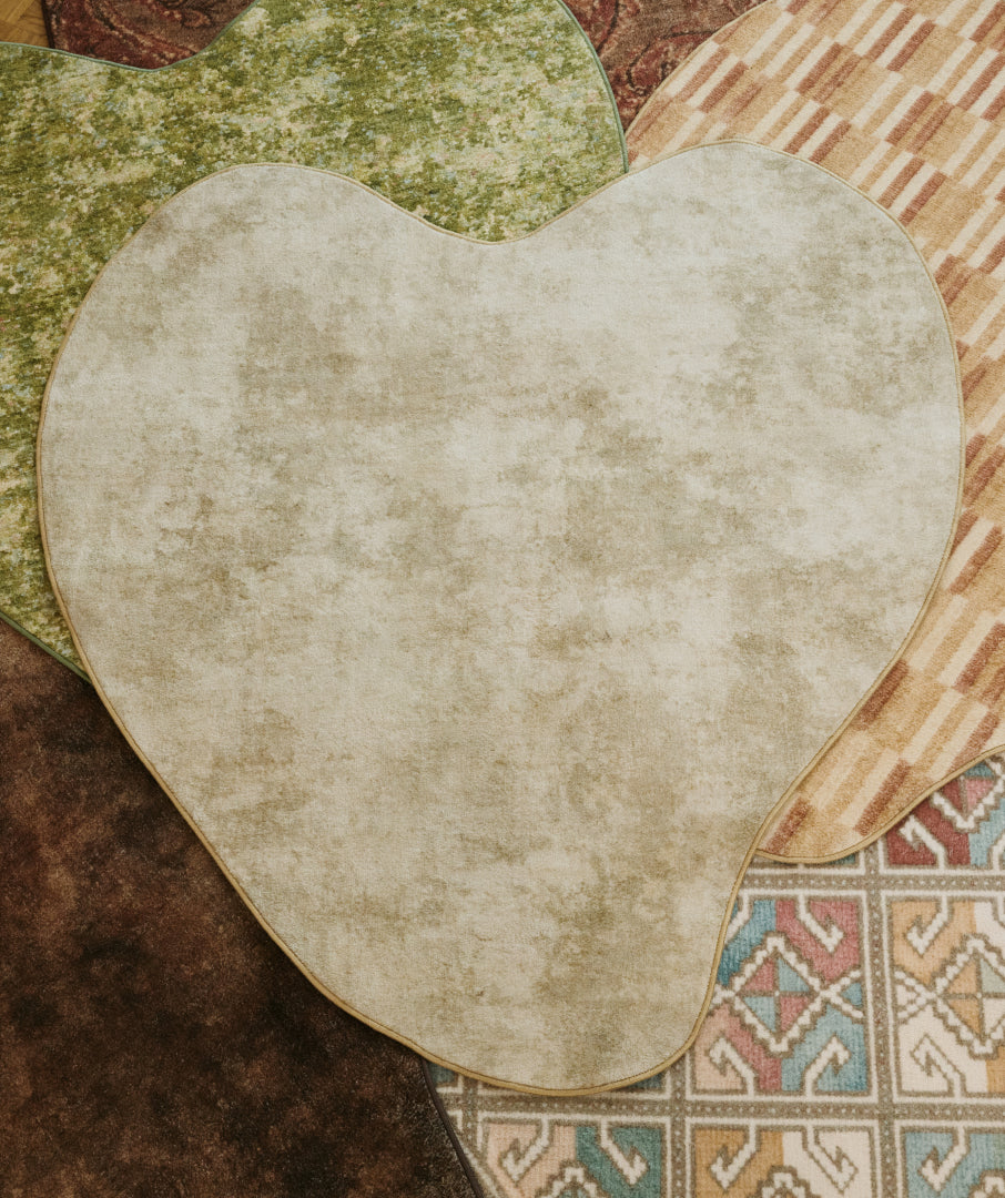 Liquified Patina Rug Ivory 3sizes