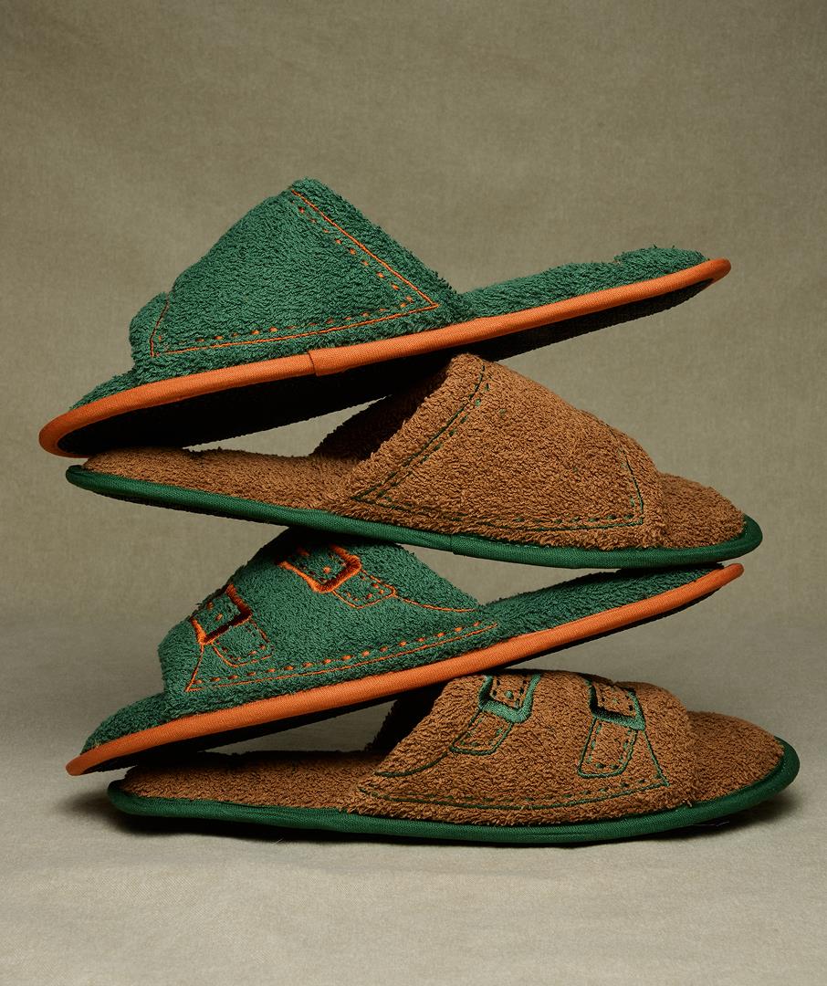 Buckle Room Shoes Green 2sizes