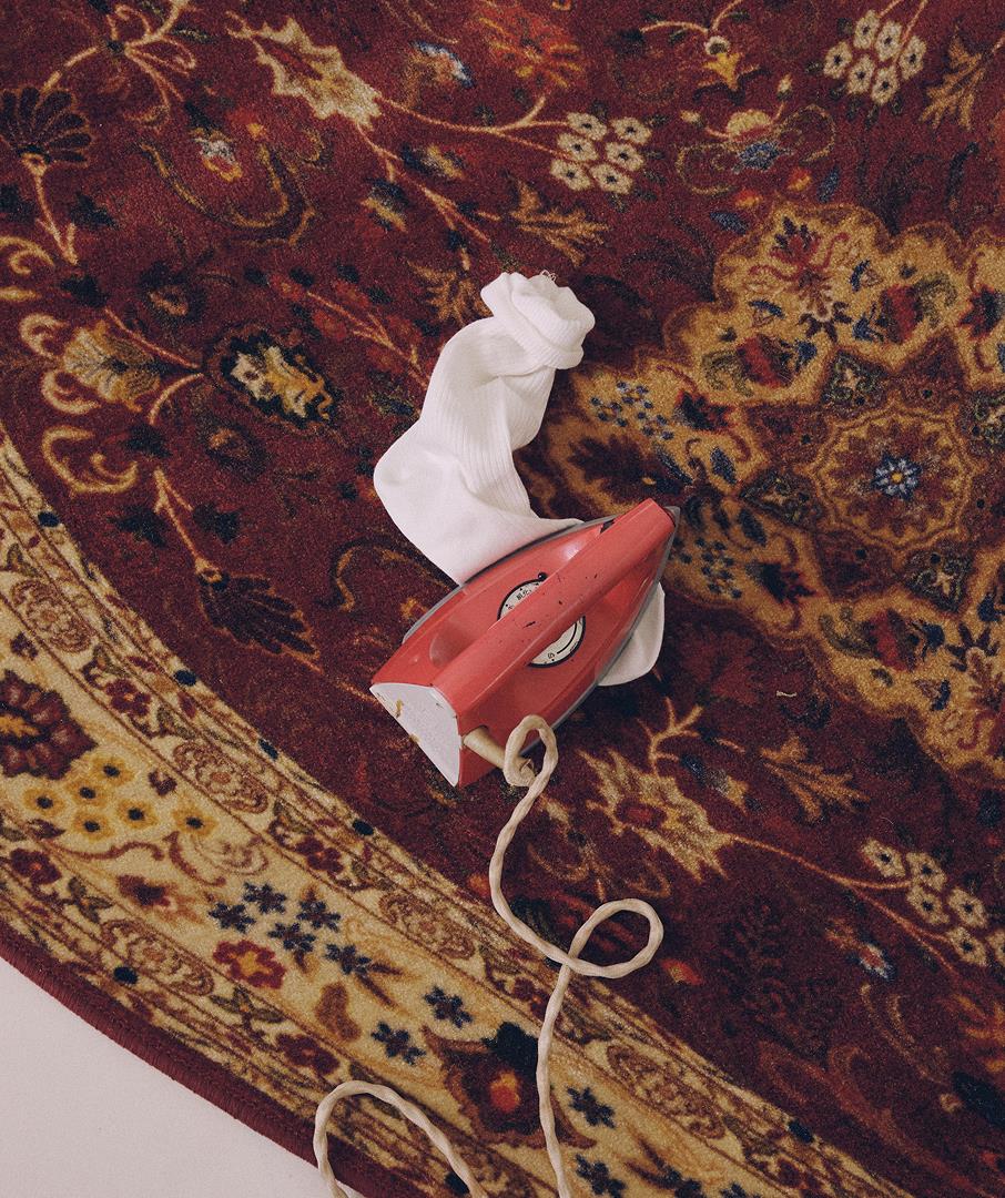 Liquified Persian Rug Burgundy 3sizes