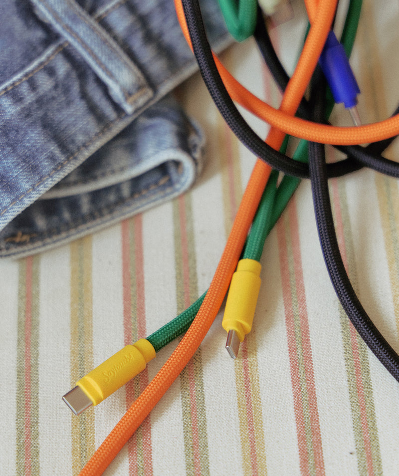 Woven CtoC Cable 3colors