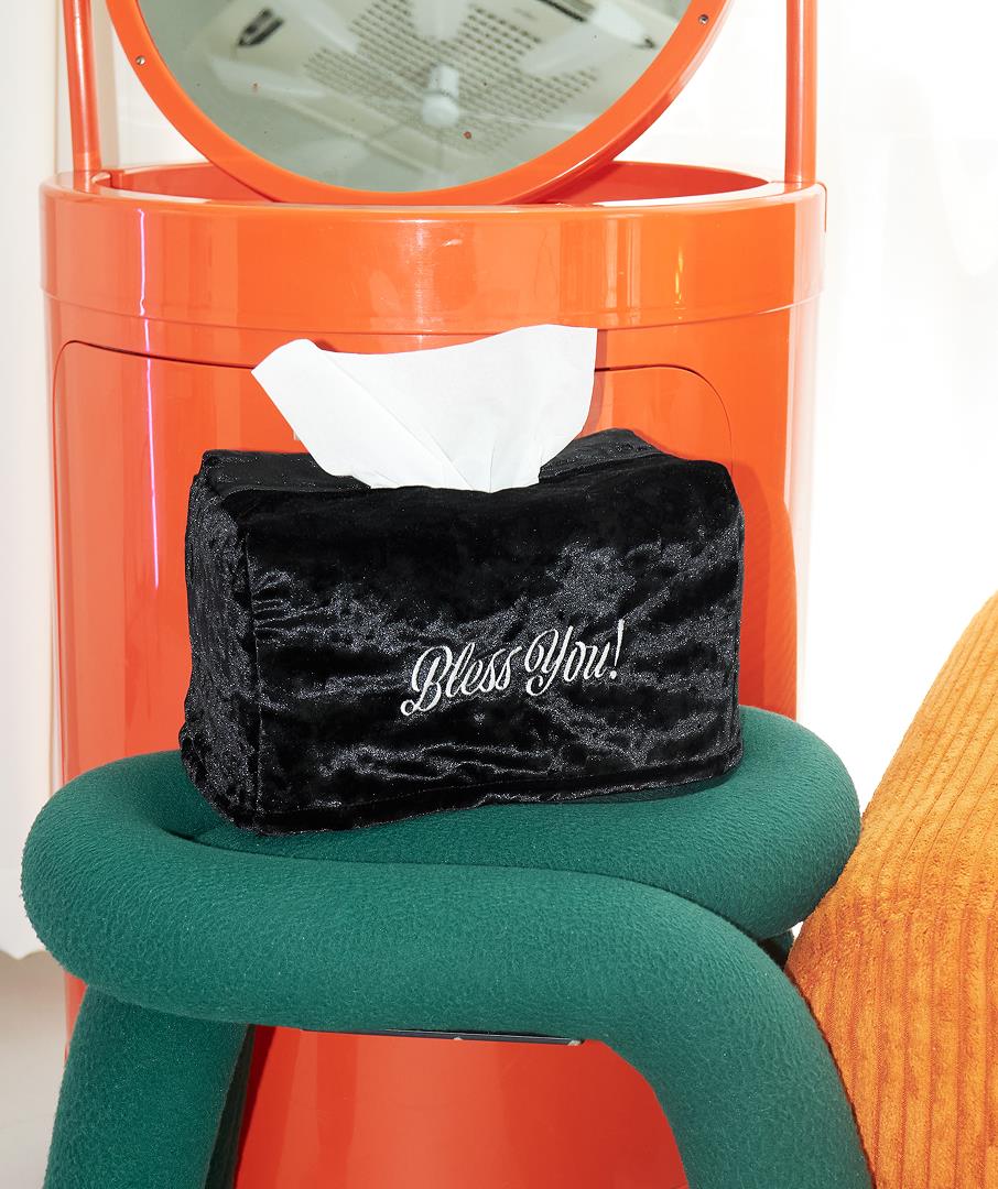 Velvet Tissue Case Black