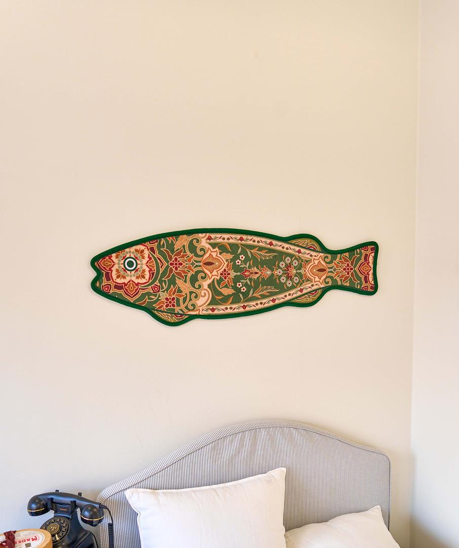 Lucky Persian Ornament Rug Green
